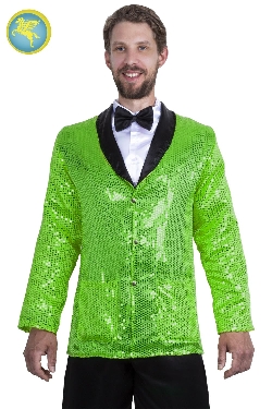 GIACCA PAILLETTES VERDE